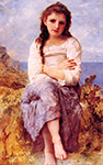 William-Adolphe Bouguereau Far Niente (1904) oil painting reproduction