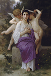 William-Adolphe Bouguereau Leveil du coeur (1892) oil painting reproduction