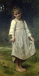 William-Adolphe Bouguereau The Curtsey (1898) oil painting reproduction