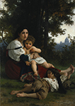 William-Adolphe Bouguereau Rest 2 oil painting reproduction