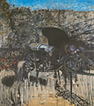 Francis Bacon Figure in a Landscape oil painting reproduction