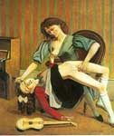 Balthus The Guitar Lesson oil painting reproduction