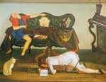 Balthus The Living Room II oil painting reproduction