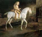 Balthus Girl on a White Horse oil painting reproduction