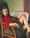 Balthus Therese oil painting reproduction