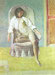 Balthus Nude in Repose oil painting reproduction