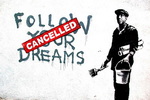 Banksy Follow Your Dreams oil painting reproduction