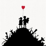 Banksy Kids on Guns Hill oil painting reproduction