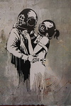 Banksy Diver Lovers oil painting reproduction