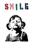 Banksy Smile oil painting reproduction