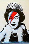 Banksy Queen as Ziggy Stardust oil painting reproduction