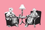 Banksy Grannies oil painting reproduction