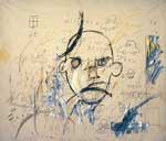 Jean-Michel Basquiat Aaron 1 oil painting reproduction