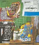 Jean-Michel Basquiat Sienna oil painting reproduction