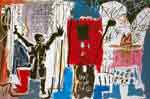 Jean-Michel Basquiat Obnoxious Liberals oil painting reproduction