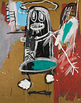 Jean-Michel Basquiat Thirty Sixth Figure oil painting reproduction