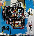 Jean-Michel Basquiat Untitled (Skull) oil painting reproduction
