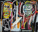 Jean-Michel Basquiat Dustheads oil painting reproduction