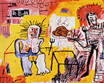 Jean-Michel Basquiat Arroz con Pollo oil painting reproduction