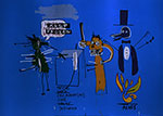 Jean-Michel Basquiat The Dingoes That Park Their Brains with Their Gum oil painting reproduction