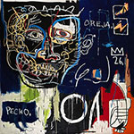 Jean-Michel Basquiat Untitled (Pecho/Oreja) oil painting reproduction