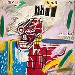 Jean-Michel Basquiat Red Skull oil painting reproduction