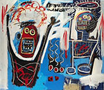 Jean-Michel Basquiat Palm Springs Jump oil painting reproduction