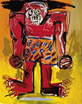 Jean-Michel Basquiat Sugar Ray Robinson oil painting reproduction