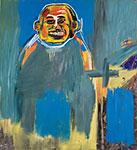 Jean-Michel Basquiat Bird as Buddha oil painting reproduction