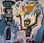 Jean-Michel Basquiat Baptismal oil painting reproduction