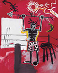 Jean-Michel Basquiat The Ring oil painting reproduction