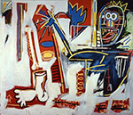 Jean-Michel Basquiat Agony of the Feet oil painting reproduction