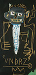 Jean-Michel Basquiat VNDRZ oil painting reproduction