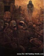 Zdzislaw Beksinski  oil painting reproduction