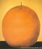 Fernando Botero Orange oil painting reproduction