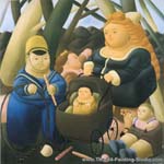 Fernando Botero The Rich Children oil painting reproduction