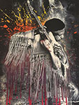 Mr. Brainwash Jimi oil painting reproduction