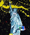 Mr. Brainwash Statue of Liberty oil painting reproduction