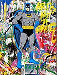 Mr. Brainwash Batman oil painting reproduction