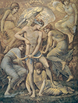 Edward Burne-Jones Cupid's Hunting Fields oil painting reproduction