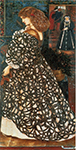 Edward Burne-Jones Sidonia von Bork, 1849 oil painting reproduction