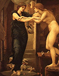Edward Burne-Jones The Godhead Fires, Pygmalion oil painting reproduction