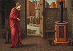 Edward Burne-Jones Danae Wathcing the Building oil painting reproduction