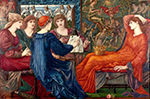 Edward Burne-Jones Laus Veneris, 1873-75 oil painting reproduction