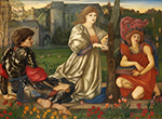 Edward Burne-Jones Song of Love (Chant d'Amour), ca 1868-73 oil painting reproduction