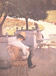 Gustave Caillebotte Les Orangers oil painting reproduction