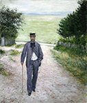 Gustave Caillebotte By the Sea - 1888 - 1894  oil painting reproduction