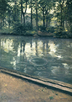 Gustave Caillebotte L'Yerres - 1875 oil painting reproduction