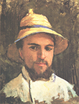 Gustave Caillebotte Self Portrait - 1892 oil painting reproduction