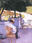 Gustave Caillebotte The Orange Trees - 1878 oil painting reproduction